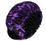 এসজিএস সাটিন স্লিপ বনেট, প্রাকৃতিক চুলের বিলেয়ারের জন্য 32 সেমি বড় সাটিন বোনেট
