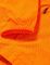 কিশোরী মেয়ে অক্সফোর্ড কাপড়ের উপাদান কমলা ওয়াটারপ্রুফ কোট 0.15 মিমি বেধ
